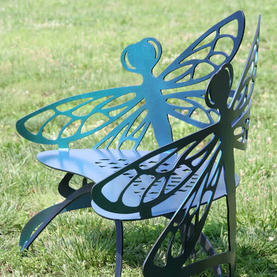 Garden Benches - Metal Outdoor Furniture - Cricket Forge