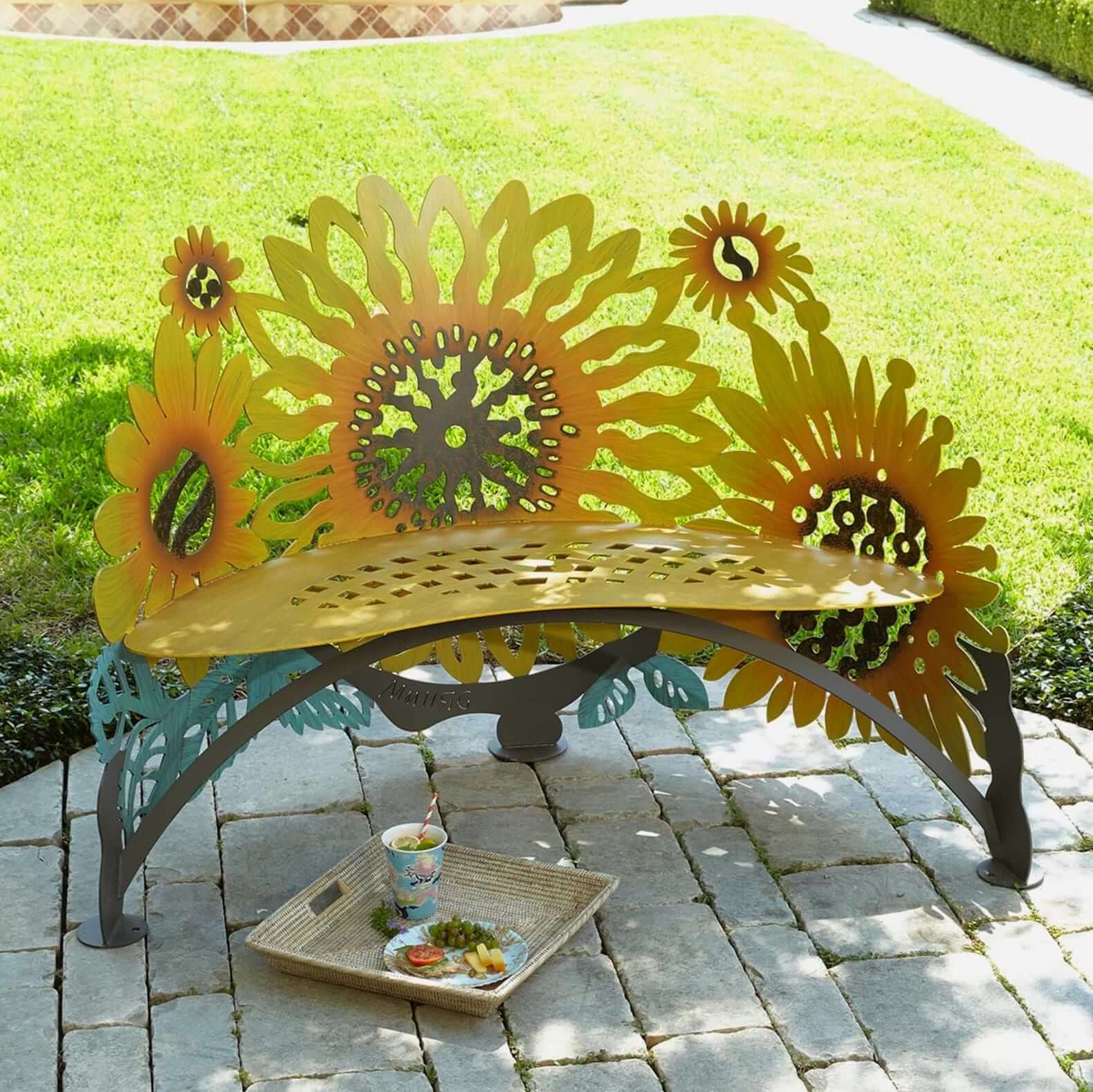 Custom made garden benches sale